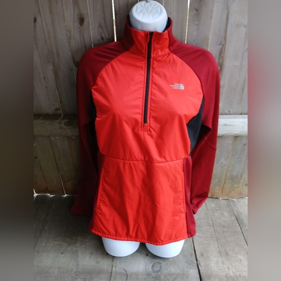 The North Face Flash Dry  Women's Size M Quarter Zip Pullover Athletic Top - Picture 1 of 9